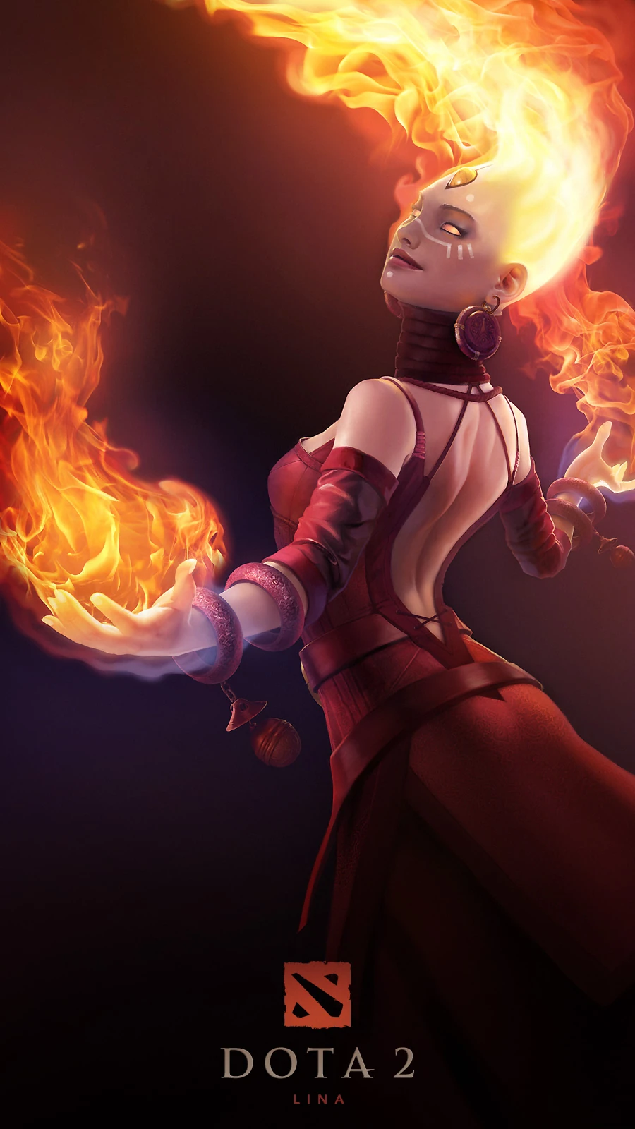 Mengenal Inverse Hero Lina Di Dalam Dota 2